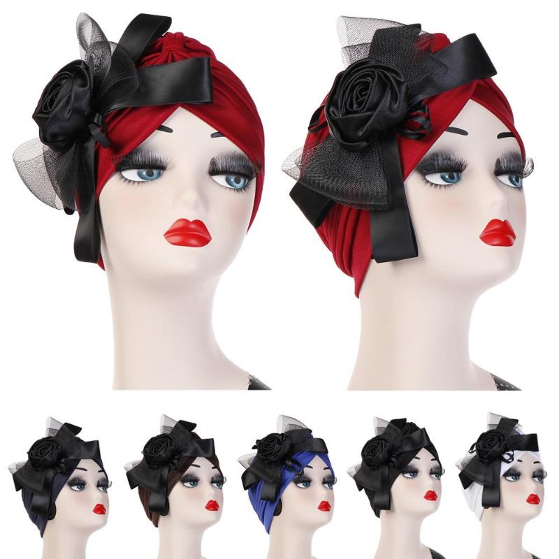 Women Muslim Beanie Turban Hat Mesh Flower Head Scarf Wrap Chemo Cap Hair Loss Bowknot Headwear Beanies Skullies Fashion, Black
Women Muslim Beanie Turban Hat Mesh Flower Head Scarf Wrap Chemo Cap Hair Loss Bowknot Headwear Beanies Skullies Fashion, Black