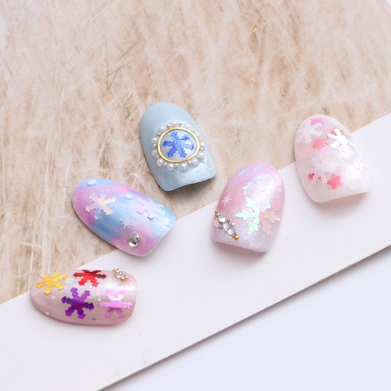 1 Bottle 5g Nail Glitter Holo Snowflakes Nail Sequins Flakes Paillette Tip Glitter Christmas Art Manicure Xmas Santa Decor
1 Bottle 5g Nail Glitter Holo Snowflakes Nail Sequins Flakes Paillette Tip Glitter Christmas Art Manicure Xmas Santa Decor