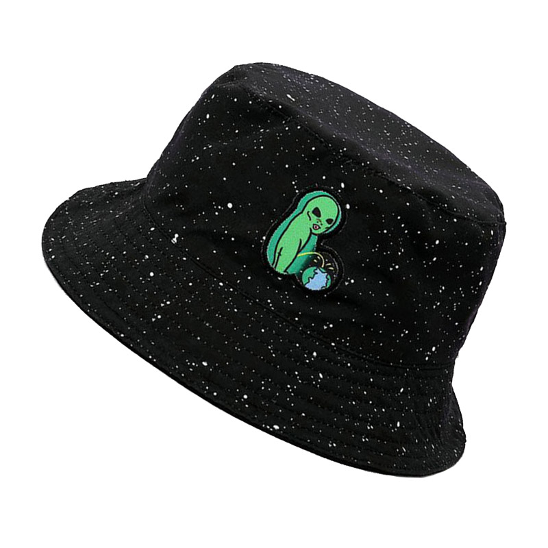 fashion cotton Alien embroidery Bucket Hat outdoor travel hats alien Sun Cap Men and Women Fisherman caps panama, Black
fashion cotton Alien embroidery Bucket Hat outdoor travel hats alien Sun Cap Men and Women Fisherman caps panama, Black