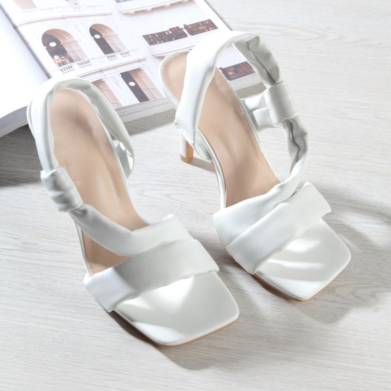 New Sexy Women High Heel Sandals Summer PU Square Head Peep Toe Fashion Hollow Slip On Thin Heels Slides Lady Party Shoes, Green
New Sexy Women High Heel Sandals Summer PU Square Head Peep Toe Fashion Hollow Slip On Thin Heels Slides Lady Party Shoes, Green
