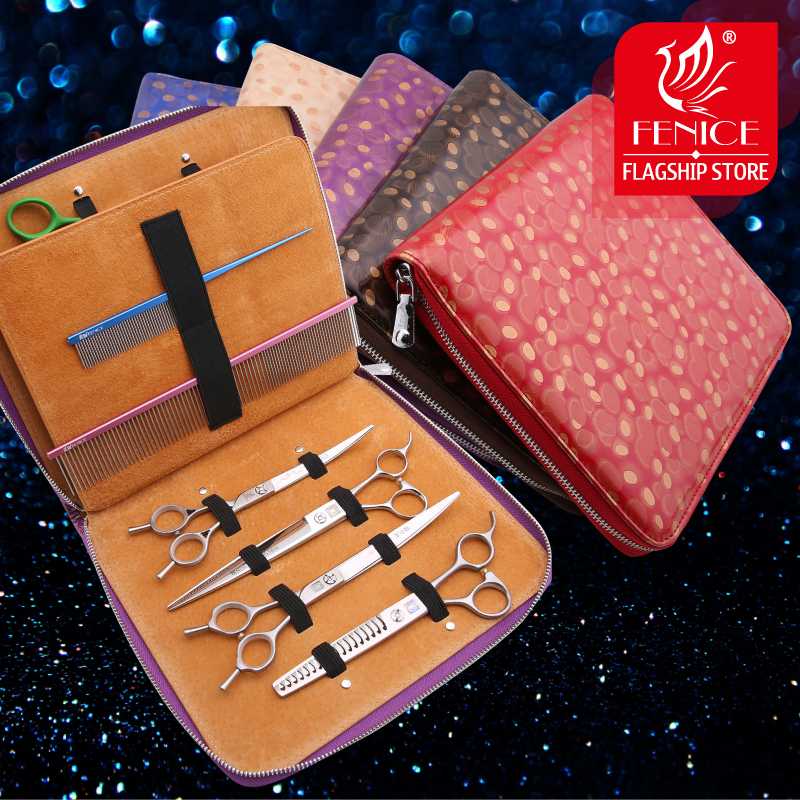 Fenice Portable Leather Hair scissors bag Insert Styling Scissors Hairstylist Holster Pouch Case Storage bag Clapboard Tools
Fenice Portable Leather Hair scissors bag Insert Styling Scissors Hairstylist Holster Pouch Case Storage bag Clapboard Tools