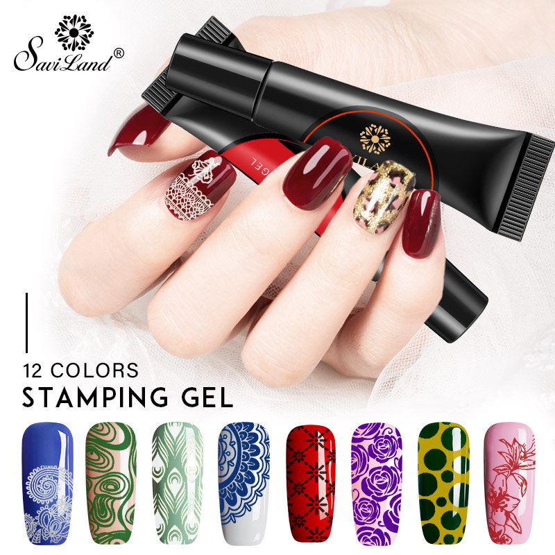 SAVILAND 8ml Nail Stamping Gel Varnish Printing Stamping UV Gel Polish Hybrid DIY Painting Lacquer for Nail Art, Yh04
SAVILAND 8ml Nail Stamping Gel Varnish Printing Stamping UV Gel Polish Hybrid DIY Painting Lacquer for Nail Art, Yh04