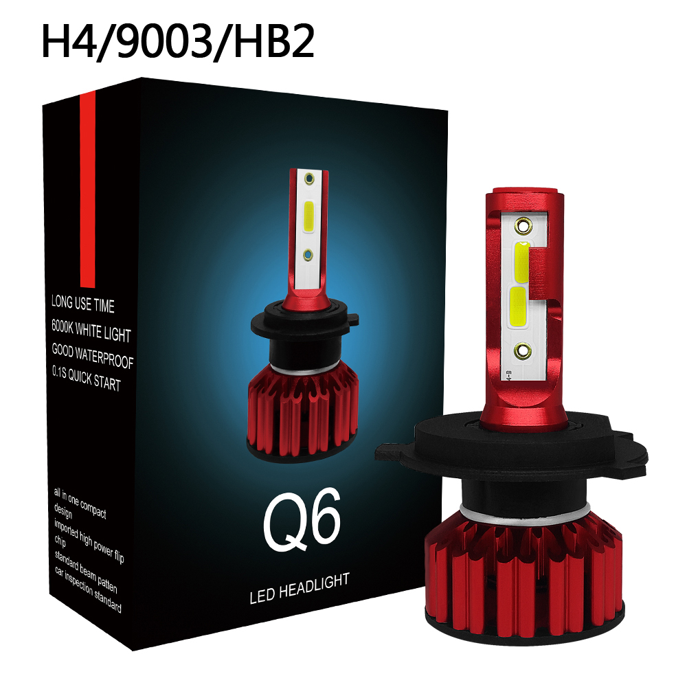 Areyourshop H4/9003/HB2 Q6 LED Headlights 50W 8000LM COB Bulbs Kit Hi/Lo Beam 6000K Car Auto Accessories Parts
Areyourshop H4/9003/HB2 Q6 LED Headlights 50W 8000LM COB Bulbs Kit Hi/Lo Beam 6000K Car Auto Accessories Parts
