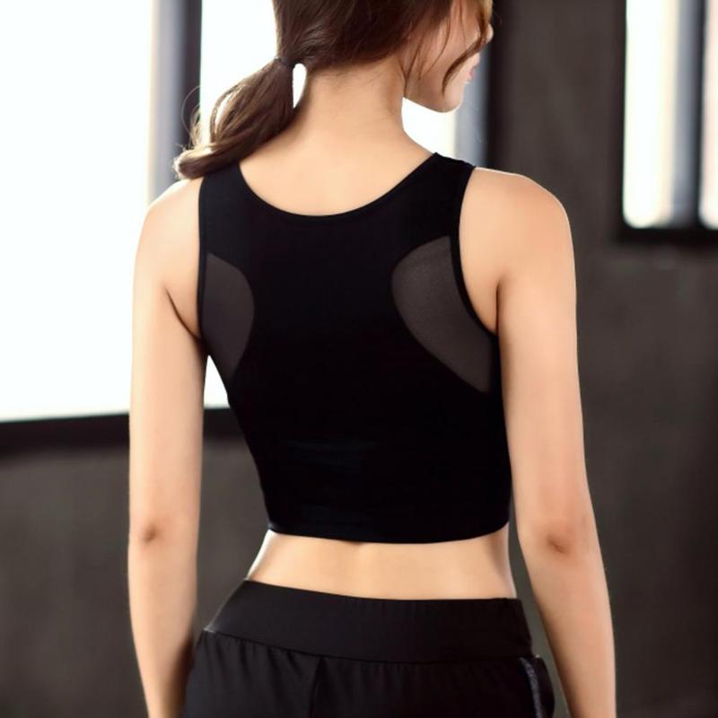 Women Breathable Sports Bras, Shockproof Padded Athletic Gym Sport Underwear Solid Seamless Fitness Yoga Sport Top Bra, Black
Women Breathable Sports Bras, Shockproof Padded Athletic Gym Sport Underwear Solid Seamless Fitness Yoga Sport Top Bra, Black