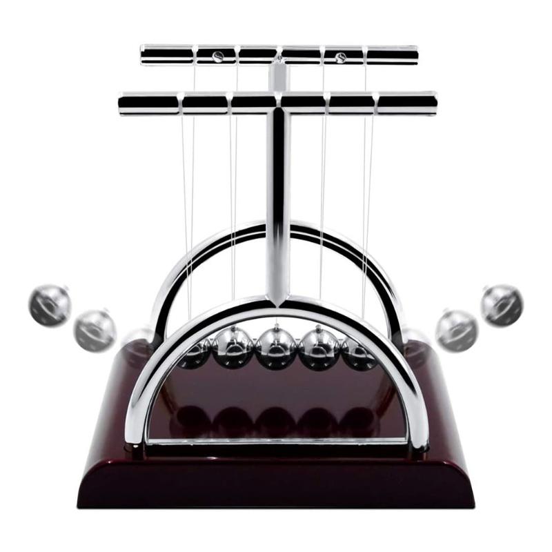 Newton's Cradle Balance Ball Swinging Balls Physics Science Pendulum Balls for Desk Gadgets Office Desk Decorations Toys
Newton's Cradle Balance Ball Swinging Balls Physics Science Pendulum Balls for Desk Gadgets Office Desk Decorations Toys