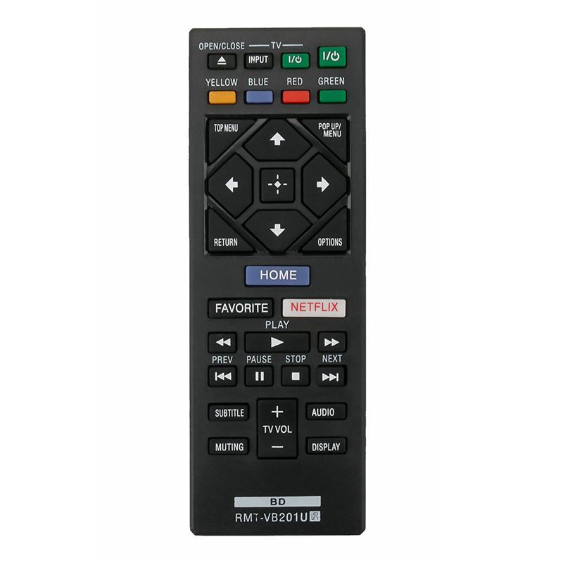 

New RMT-VB201U Replaced Remote for Sony -ray BDP-S3700 BDP-BX370 BDP-S1700