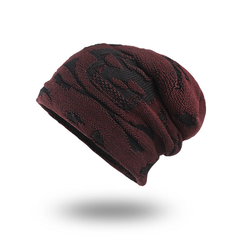 Skeleton Winter Plus Velvet Thick Warm Knit Hat High Quality Women Men Solid Color Casual Beanies Soft Cap Bonnet Cotton