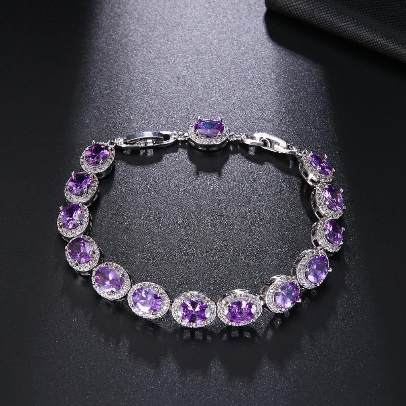 Hermosa Fashion High Quality OvalAmethyst Hermosa Jewelry Bracelet 7'' For Woman/Lady HS0122B
Hermosa Fashion High Quality OvalAmethyst Hermosa Jewelry Bracelet 7'' For Woman/Lady HS0122B