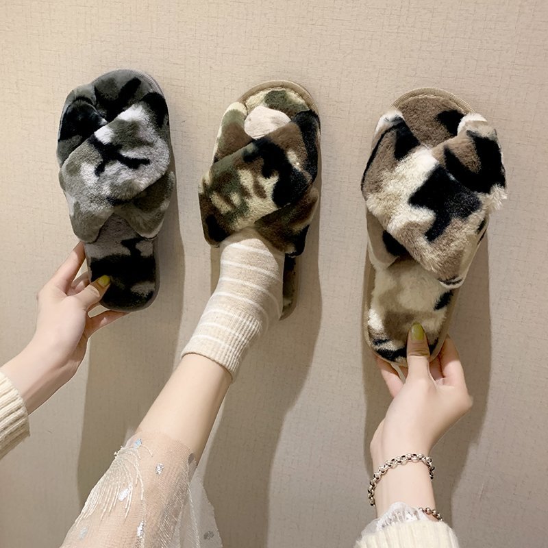 New Autumn Winter Camouflage Warm Shoes Woman Slippers Faux Fur Women Slippers Slip on Fur Female Slides Plus Size, Beige
New Autumn Winter Camouflage Warm Shoes Woman Slippers Faux Fur Women Slippers Slip on Fur Female Slides Plus Size, Beige