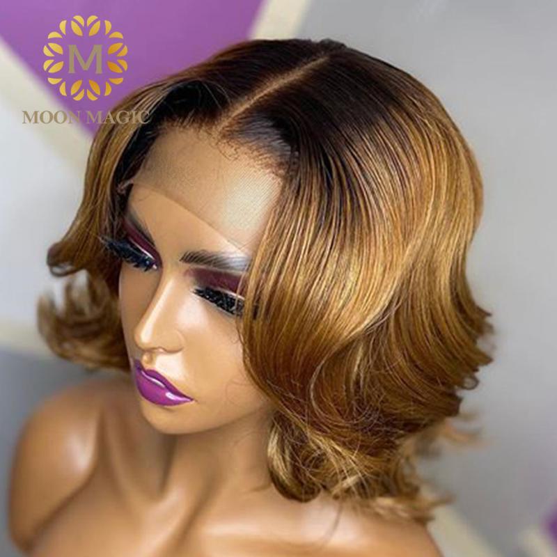 1b/27 Honey Blonde Lace Front Wigs Wavy Wig Ombre Human Hair Wigs With Baby Hair Pre plucked Colored Lace Frontal, As pic
1b/27 Honey Blonde Lace Front Wigs Wavy Wig Ombre Human Hair Wigs With Baby Hair Pre plucked Colored Lace Frontal, As pic