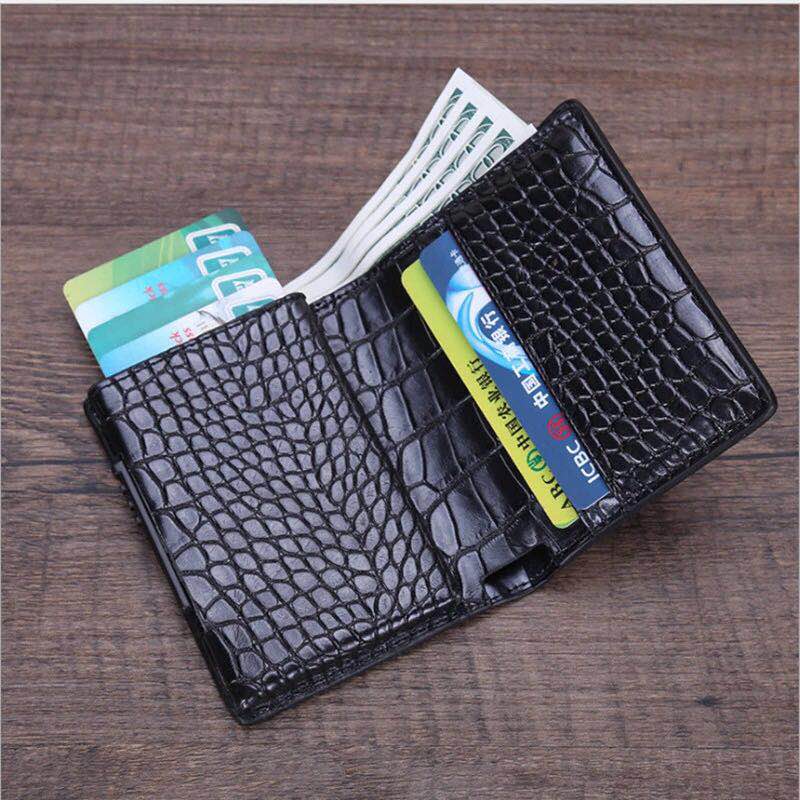 New Slim Holder Aluminium Men Women Metal Wallet for Card ID Holders Business Card Package Protector