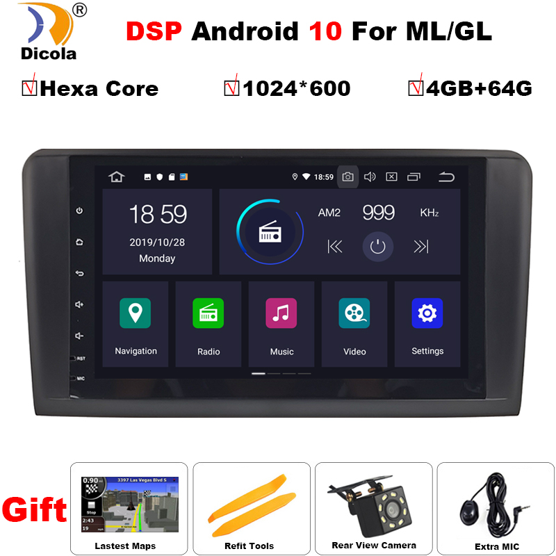 9" IPS Android 10 Hexa Core DSP Car Radio GPS For ML GL W164 ML350 ML500 GL320 Stereo Navigation IPS Screen NO DVD car dvd
9" IPS Android 10 Hexa Core DSP Car Radio GPS For ML GL W164 ML350 ML500 GL320 Stereo Navigation IPS Screen NO DVD car dvd