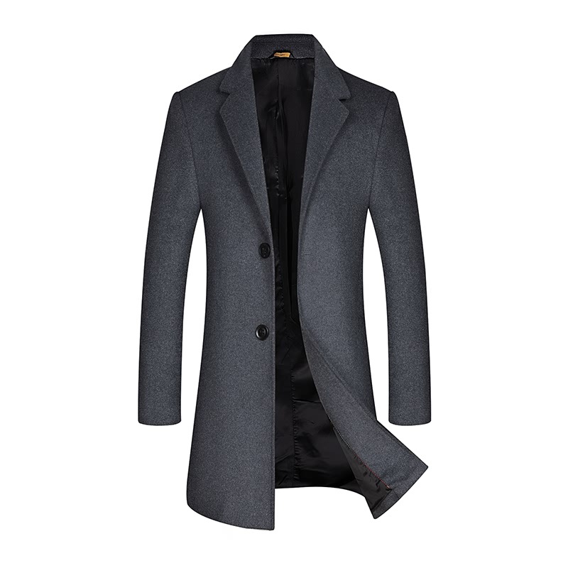 Men's Wool Coat Winter Cashmere Jacket Men Casual Windbreaker Long Slim Fit Trench Coat Men Thick Woolen Overcoat for XXXL, Gray
Men's Wool Coat Winter Cashmere Jacket Men Casual Windbreaker Long Slim Fit Trench Coat Men Thick Woolen Overcoat for XXXL, Gray