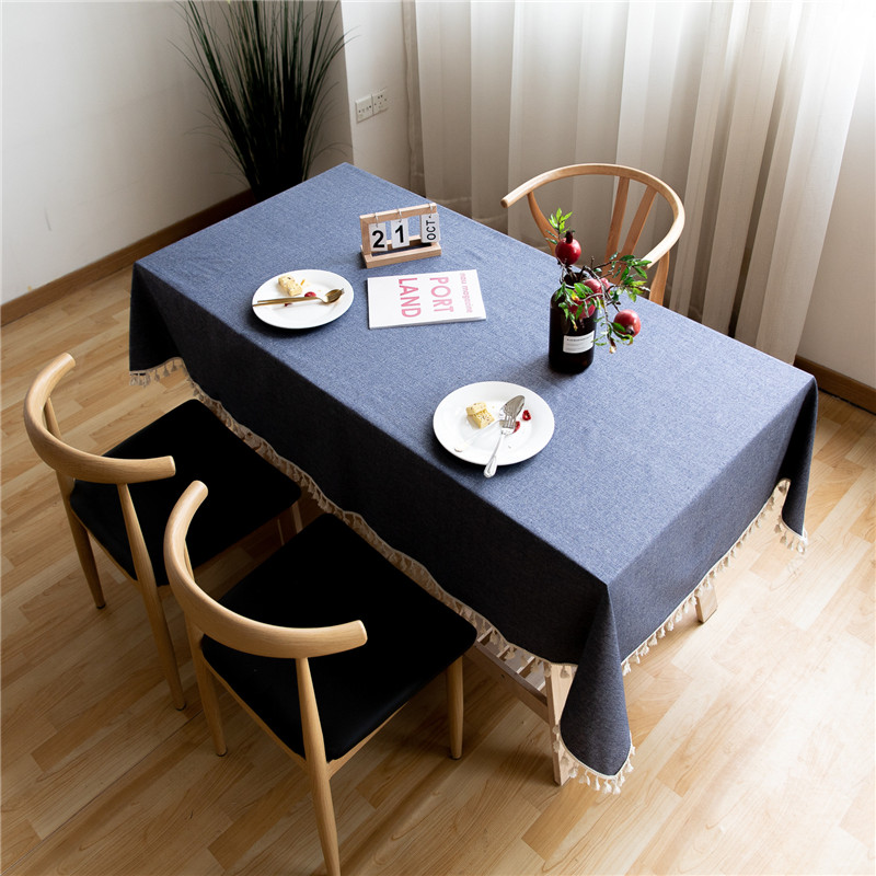 Linen Tablecloth Dining Table Cloth Clothes Cloths Desk Cover Rectangular for Table Decoration Manteles De Mesa Rectangular, Navy blue
Linen Tablecloth Dining Table Cloth Clothes Cloths Desk Cover Rectangular for Table Decoration Manteles De Mesa Rectangular, Navy blue