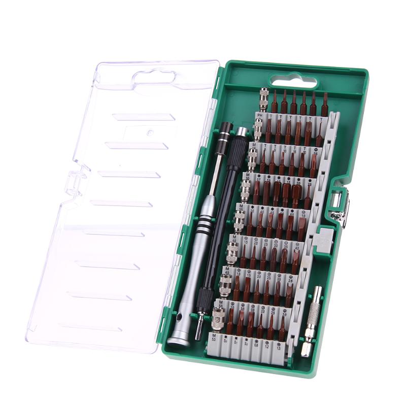 60pcs Magnetic Screwdriver Set Precise Multifunction Opening Repair Screwdriver Bit Screw Driver Tool for PC Laptop Mobile Phone
60pcs Magnetic Screwdriver Set Precise Multifunction Opening Repair Screwdriver Bit Screw Driver Tool for PC Laptop Mobile Phone