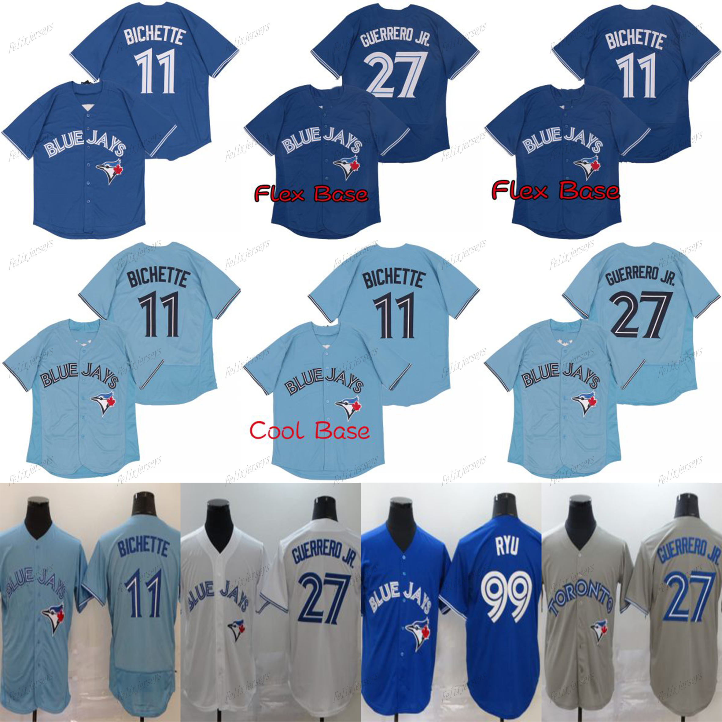27 Vladimir Guerrero Jr. 99 Hyun-Jin Ryu 2020 New Baseball Jersey 11 Bo Bichette Mens S-XXXL Blue White Grey, As pic
27 Vladimir Guerrero Jr. 99 Hyun-Jin Ryu 2020 New Baseball Jersey 11 Bo Bichette Mens S-XXXL Blue White Grey, As pic