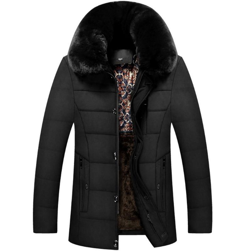 Feitong Men's Thick Parkas Mid-length Solid Black Winter Jacket Men Thickened Hoodie Cotton-padded Zipper Jacket Coats
Feitong Men's Thick Parkas Mid-length Solid Black Winter Jacket Men Thickened Hoodie Cotton-padded Zipper Jacket Coats