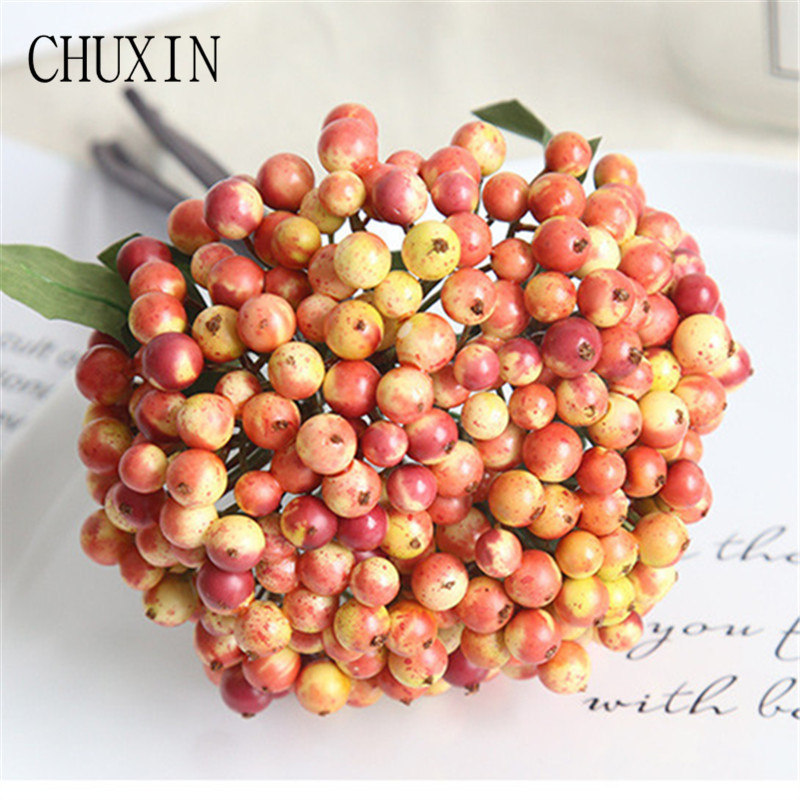 Artificial plastic bean branch berry bouquet Home hotel table decoration fake fruit Wedding bride holding bouquet Christmas gift, Deep red
Artificial plastic bean branch berry bouquet Home hotel table decoration fake fruit Wedding bride holding bouquet Christmas gift, Deep red