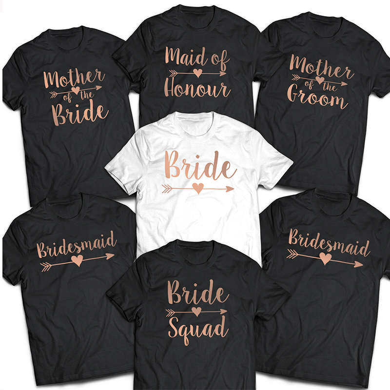 Bride Squad Bridesmaid Women Tshirt Wedding Party Ulzzang T-shirt Girl Tumblr Fashion Shirts Cotton Plus Size Tops Dropshipping, Black-bridesmaid
Bride Squad Bridesmaid Women Tshirt Wedding Party Ulzzang T-shirt Girl Tumblr Fashion Shirts Cotton Plus Size Tops Dropshipping, Black-bridesmaid