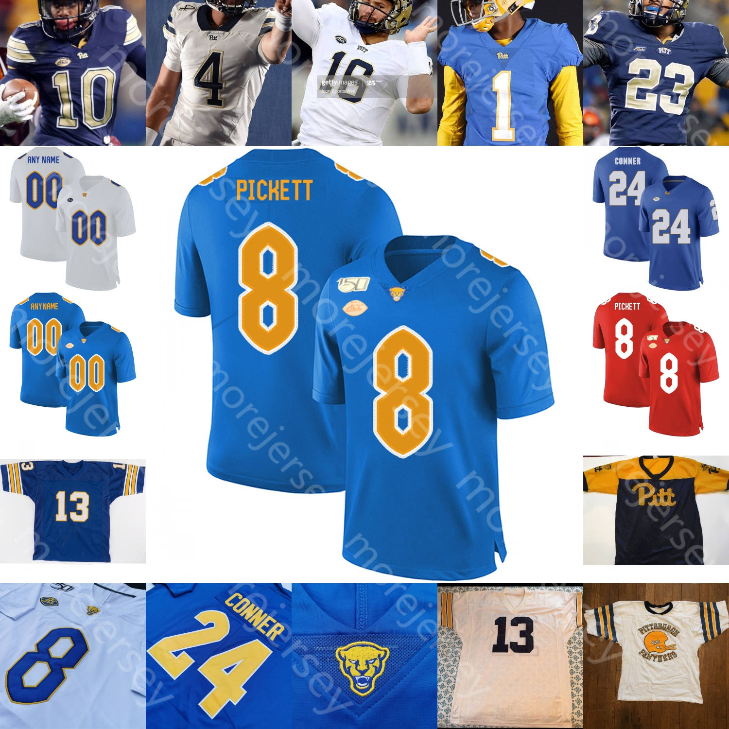 Custom 2020 Pittsburgh Panthers Football Jersey NCAA College LeSean McCoy Fitzgerald Abanikanda DJ Turner Jacques-Louis Barden Addison Hayes, Blue
Custom 2020 Pittsburgh Panthers Football Jersey NCAA College LeSean McCoy Fitzgerald Abanikanda DJ Turner Jacques-Louis Barden Addison Hayes, Blue