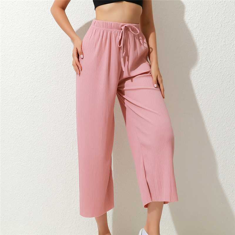 Casual Loose Wide Leg Pant Womens Elegant Fashion Preppy Style Trousers Female Pure Color Females Palazzo Pants 2020 Women, Black
Casual Loose Wide Leg Pant Womens Elegant Fashion Preppy Style Trousers Female Pure Color Females Palazzo Pants 2020 Women, Black