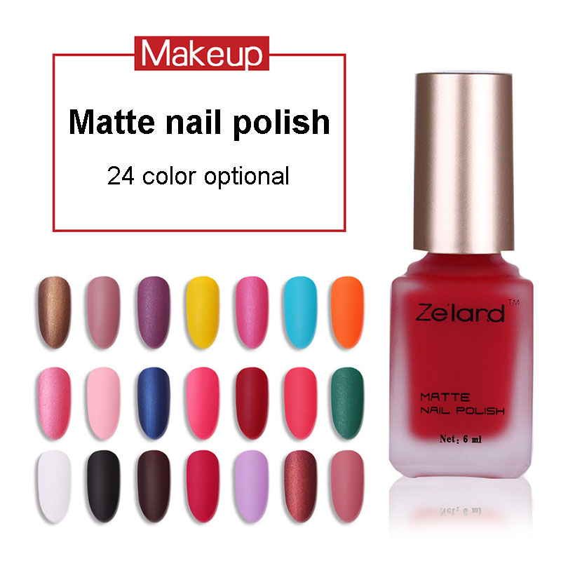Ladies Sexy Matte Nail Polish 24 Colors Long Lasting Nail Art Varnish Dull Manicure Quick Dry Gel Lacquer Oil Polish, Style 04
Ladies Sexy Matte Nail Polish 24 Colors Long Lasting Nail Art Varnish Dull Manicure Quick Dry Gel Lacquer Oil Polish, Style 04