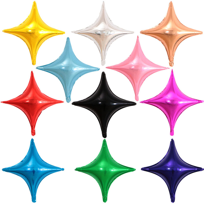 Balloon Market 26 inch Star Twinkle Balloon 50 Pieces/Lot Aluminium Foil Decorative Balloons Wedding Birthday Party Decorations