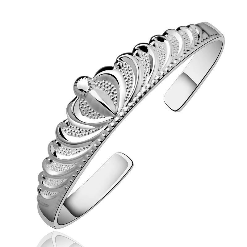 New Arrival Silver Plated Bracelets & Bangles Mother's Day Gift Delicate Elegant Crown Crystal Women Classic Cuff
New Arrival Silver Plated Bracelets & Bangles Mother's Day Gift Delicate Elegant Crown Crystal Women Classic Cuff