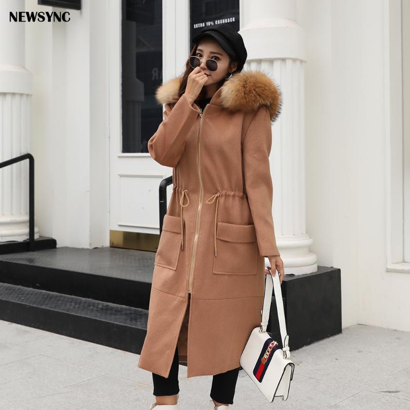 NEWSYNC New Coats Women 2020 Winter Autumn Long Ladies Woolen Overcoat Big size Standard Euro Size 6XL 7XL Trench with Fur, Fake fur collar
NEWSYNC New Coats Women 2020 Winter Autumn Long Ladies Woolen Overcoat Big size Standard Euro Size 6XL 7XL Trench with Fur, Fake fur collar