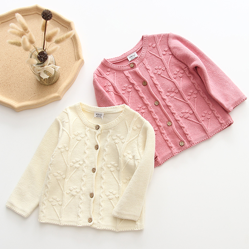 Baby Girls Knitting Jacket Autumn Long Sleeve Newborn Baby Coat 0-2Yrs Thin Knitted Outwear For Kids Clothes Tops, White shirt
Baby Girls Knitting Jacket Autumn Long Sleeve Newborn Baby Coat 0-2Yrs Thin Knitted Outwear For Kids Clothes Tops, White shirt