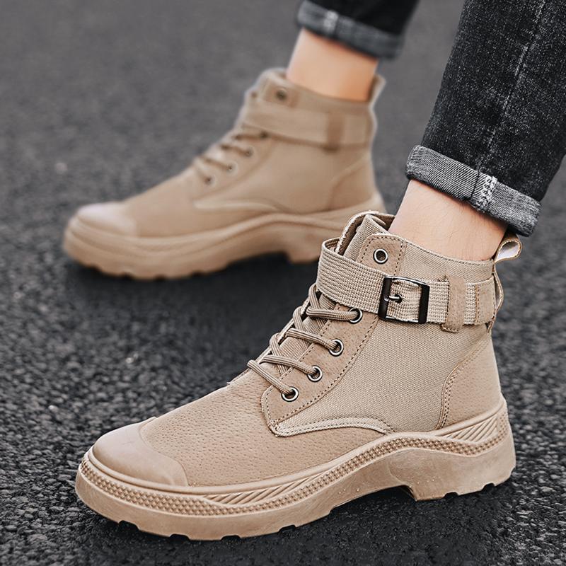 men boots winter Autumn Casual No-slip Booties Fashion Cross Strappy Buckle Strap Motorcycle Boots Causal Shoe Retro Round, Black
men boots winter Autumn Casual No-slip Booties Fashion Cross Strappy Buckle Strap Motorcycle Boots Causal Shoe Retro Round, Black