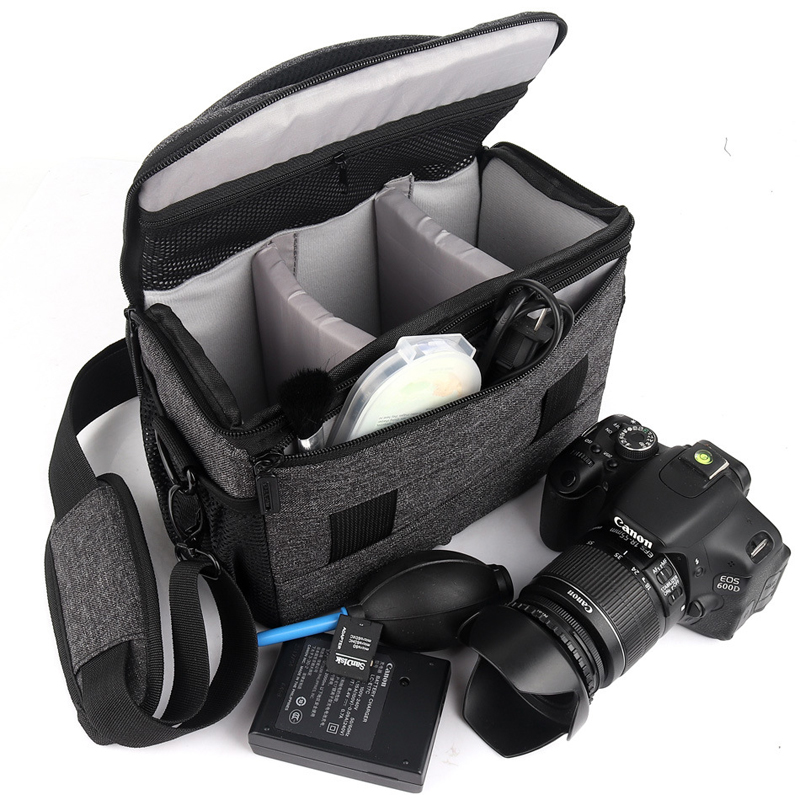 Camera Bag Fashion Polyester Shoulder Bag Camera Case For Canon Nikon Sony Lens Pouch Waterproof Photography Photo Bag
Camera Bag Fashion Polyester Shoulder Bag Camera Case For Canon Nikon Sony Lens Pouch Waterproof Photography Photo Bag