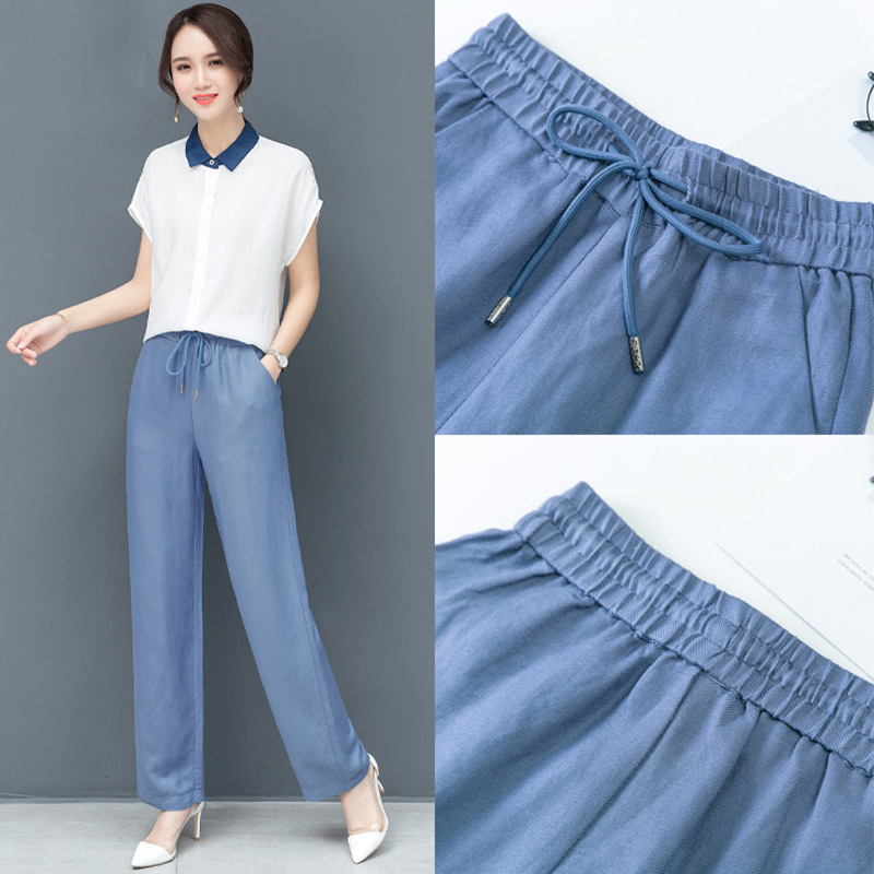 Blue Wide Leg Pants Women Summer Autumn Solid High Waist High Street Ladies Mom Pants Plus Size Joggers Women Streetwear Cloth, Cf208142 blue
Blue Wide Leg Pants Women Summer Autumn Solid High Waist High Street Ladies Mom Pants Plus Size Joggers Women Streetwear Cloth, Cf208142 blue