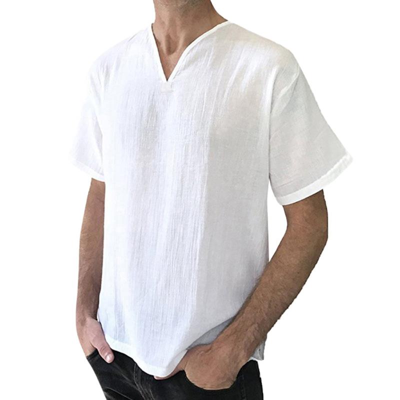 FREE OSTRICH Summer Men's Short Sleeve T Shirt Retro T Shirt Men Fashion Pullover Tops Cotton V-Neck Baggy Men New Arrival, Bk
FREE OSTRICH Summer Men's Short Sleeve T Shirt Retro T Shirt Men Fashion Pullover Tops Cotton V-Neck Baggy Men New Arrival, Bk