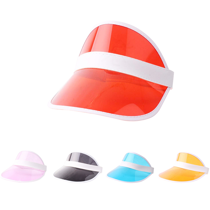 Wide Brim Hats 1PC Summer PVC Hat Sun Visor Party Casual Clear Plastic Adult Sunscreen Cap, Red
Wide Brim Hats 1PC Summer PVC Hat Sun Visor Party Casual Clear Plastic Adult Sunscreen Cap, Red