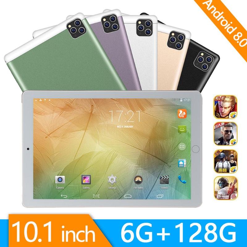 2020 3G/4G Phone Call Android 9.0 Tablet 10 inch Tablet pc Octa Core 6GB 128 GB ROM Bluetooth Wi-Fi 2.5D Steel Screen Tablets, Black
2020 3G/4G Phone Call Android 9.0 Tablet 10 inch Tablet pc Octa Core 6GB 128 GB ROM Bluetooth Wi-Fi 2.5D Steel Screen Tablets, Black