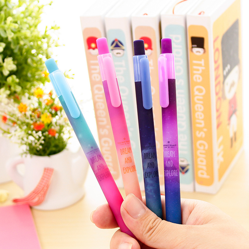 Beautiful Starry Sky Gel Pen Star Dream and Explore Black Ink Pens Stationery Office Material School Supplies
Beautiful Starry Sky Gel Pen Star Dream and Explore Black Ink Pens Stationery Office Material School Supplies