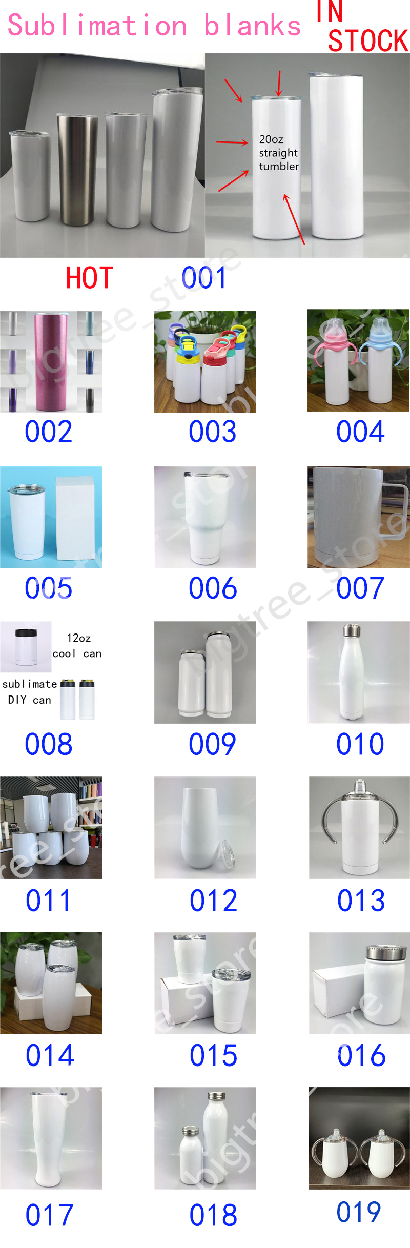 Sublimation Straight Tumbler 8oz Sippy Cups Baby Feeding Bottle Kid Cup Blanks Stainless Steel Tumblers in Bulk Water Bottles Safety for Kids Toddler 