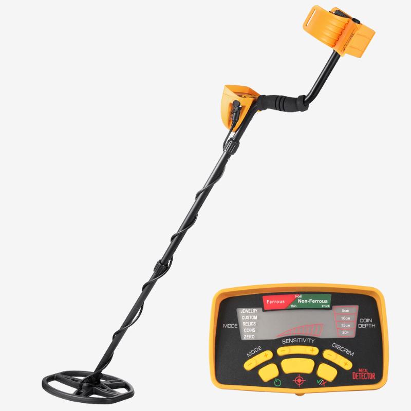 High Sensitivity Metal Detector MD6350 Professional Underground Gold Detector Big Coil LED Display with Backlight
High Sensitivity Metal Detector MD6350 Professional Underground Gold Detector Big Coil LED Display with Backlight