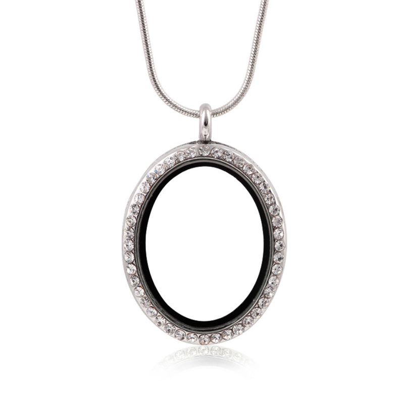 New Fashion Iced Out Crystal Floating Locket Glass Living memory Locket Pendants Necklace Jewelry For Women Men
New Fashion Iced Out Crystal Floating Locket Glass Living memory Locket Pendants Necklace Jewelry For Women Men