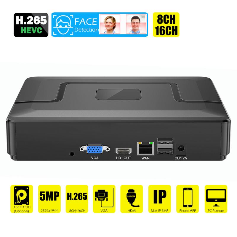 Face Detection H.265 Max 5MP Audio CCTV NVR 16CH 5MP / 9CH Security Video Recorder H.265 Motion Detect ONVIF P2P CCTV NVR
Face Detection H.265 Max 5MP Audio CCTV NVR 16CH 5MP / 9CH Security Video Recorder H.265 Motion Detect ONVIF P2P CCTV NVR