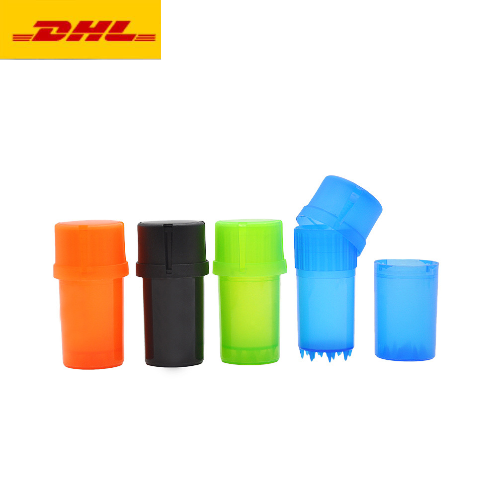 Multi-function plastic Tobacco Grinder 3 layers Bottle Style Crusher dry Herb Spice Grinding Crusher Airtainer Storage Container Case
Multi-function plastic Tobacco Grinder 3 layers Bottle Style Crusher dry Herb Spice Grinding Crusher Airtainer Storage Container Case