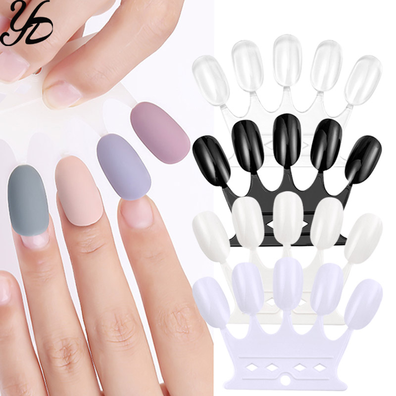 Yiday 1pack / 10 pcs Crown Nail Art Color Display False Tips UV Gel Polish Decoration Beginner Practice Colors Test Salon Tools, White
Yiday 1pack / 10 pcs Crown Nail Art Color Display False Tips UV Gel Polish Decoration Beginner Practice Colors Test Salon Tools, White