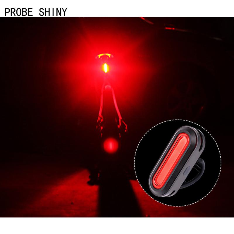 PROBE SHINY Bicycle Lights Bicycle Cycling Usb Rechargeable Front Rear Light Cob Led Tail Lamp Warning High Quality A715
PROBE SHINY Bicycle Lights Bicycle Cycling Usb Rechargeable Front Rear Light Cob Led Tail Lamp Warning High Quality A715