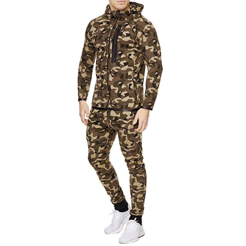 Tracksuits Men's Autumn Print Zipper Sweatshirt Hooded Top Pants Sets Sports Suit Tracksuit 2020 Gyms Sportswear Fitness #z, Black
Tracksuits Men's Autumn Print Zipper Sweatshirt Hooded Top Pants Sets Sports Suit Tracksuit 2020 Gyms Sportswear Fitness #z, Black