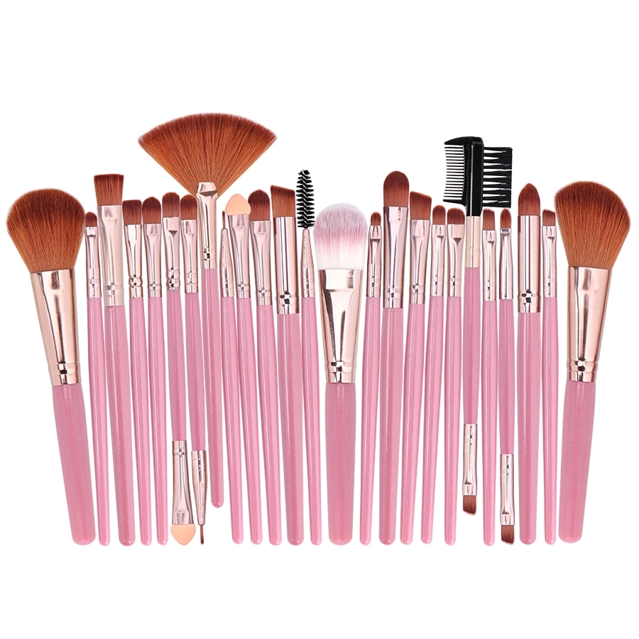 hot selling whosale 25 pcs eye brush japan high quality eyeshadow brush cosmetic tools facial makeup kabuki set