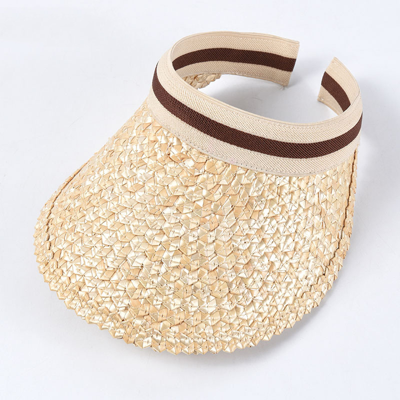 2020 Summer Hat Women's Straw Topless Hat Straw College Style Sun-resistant Sun Holiday Travel, As picture
2020 Summer Hat Women's Straw Topless Hat Straw College Style Sun-resistant Sun Holiday Travel, As picture