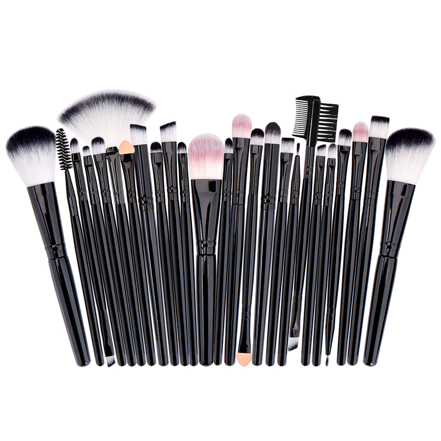 hot selling whosale 25 pcs eye brush japan high quality eyeshadow brush cosmetic tools facial makeup kabuki set