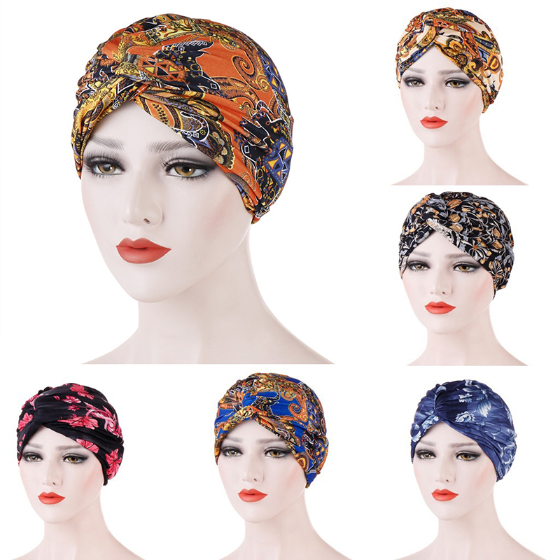 Cross Knotted Headscarf Muslima Women Printed Muslim Scarf Retro Chemo Cap Headscarf New Caps Crinkle Turban Head Wrap, Beige
Cross Knotted Headscarf Muslima Women Printed Muslim Scarf Retro Chemo Cap Headscarf New Caps Crinkle Turban Head Wrap, Beige