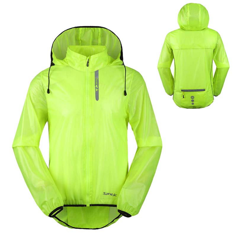 Santic Cycling Hooded Jacket Men Sunproof&Waterproof Bike Jersey Rainproof Hooded Bicycle Riding Bike Rain Jacket Green Raincoat
Santic Cycling Hooded Jacket Men Sunproof&Waterproof Bike Jersey Rainproof Hooded Bicycle Riding Bike Rain Jacket Green Raincoat